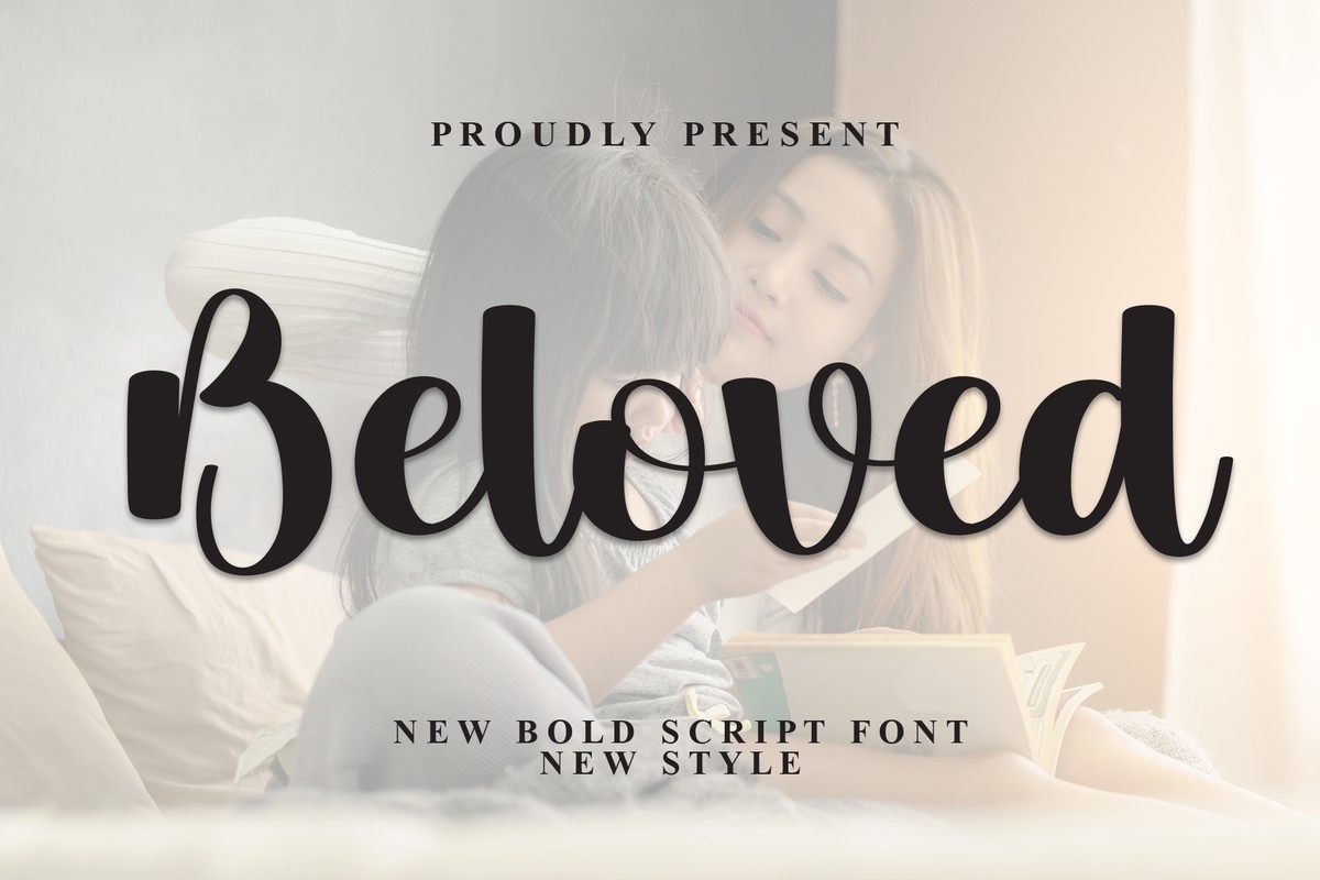 Beloved Font preview