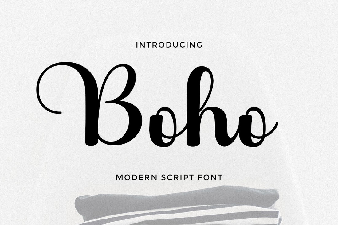 Boho Script Font preview