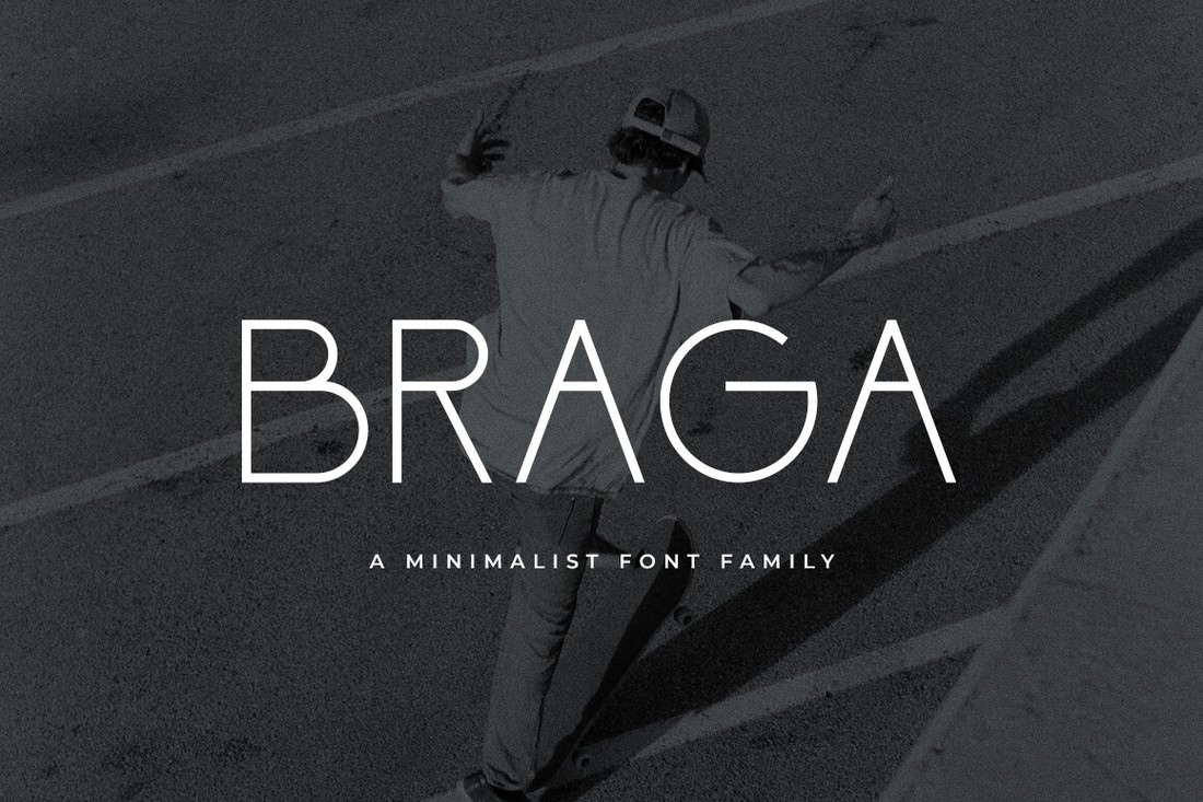 Braga Font preview