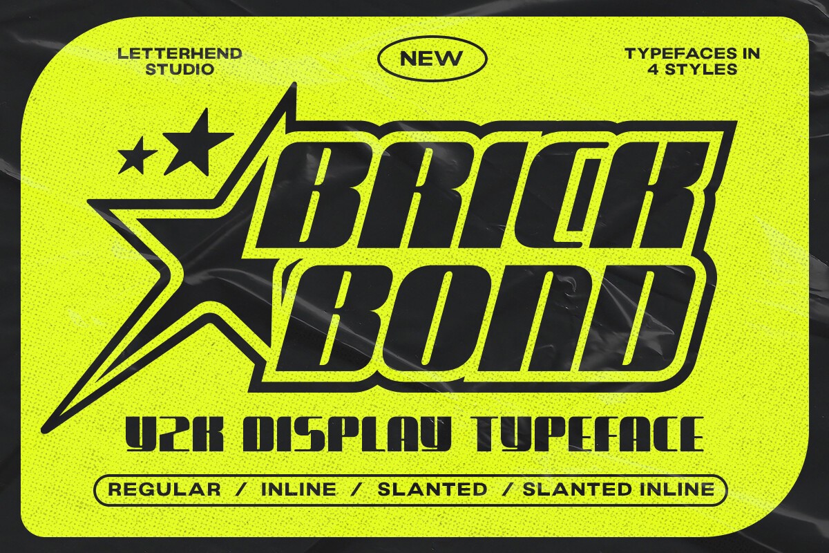 Brick Bond Font preview