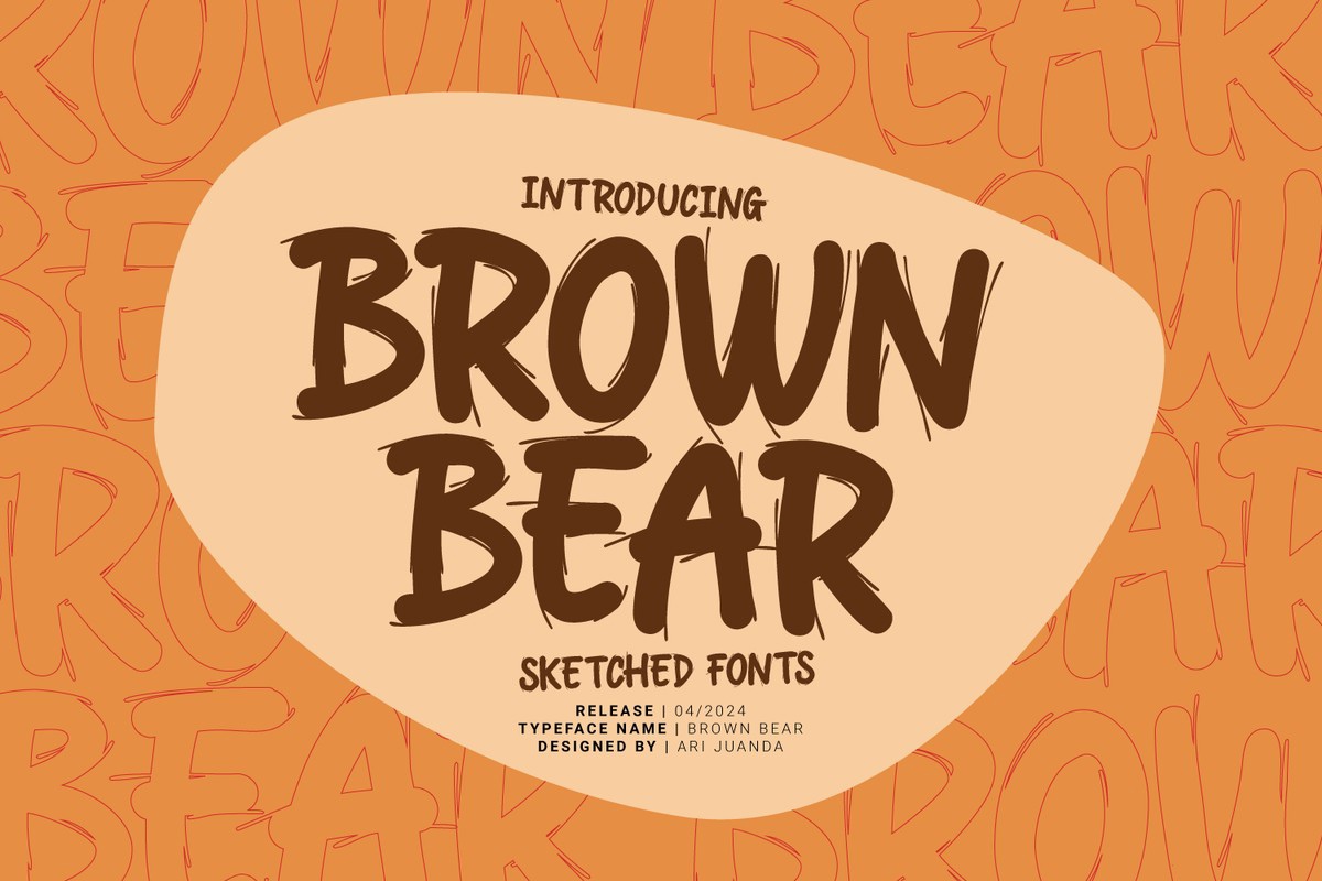 Brown Bear Font preview