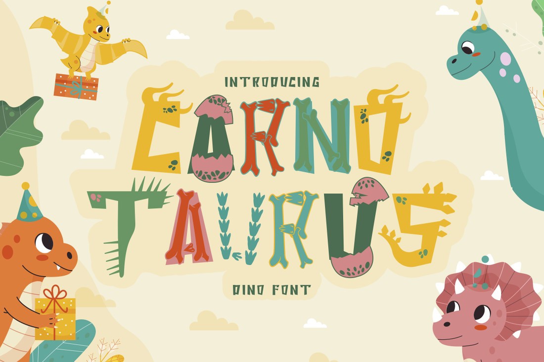 Carnotaurus Font preview