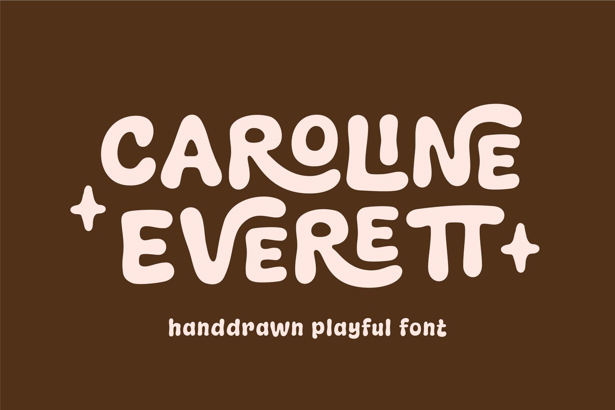 Caroline Everett Font preview