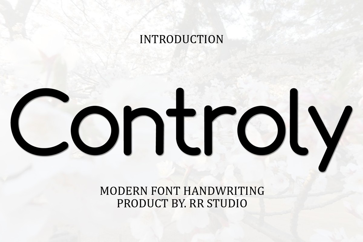 Controly Font preview