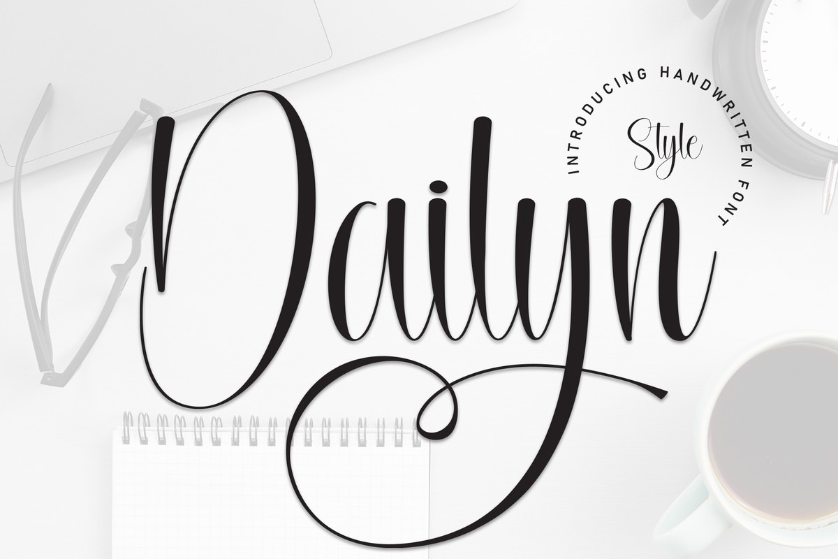 Dailyn Font preview