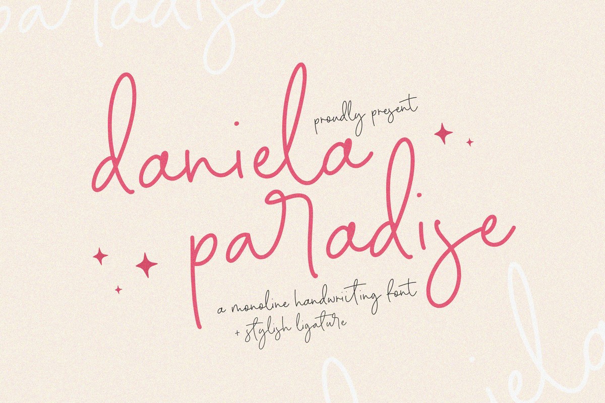 Daniela Paradise Font preview