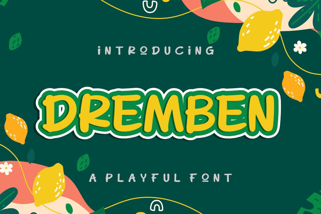 Dremben Font preview