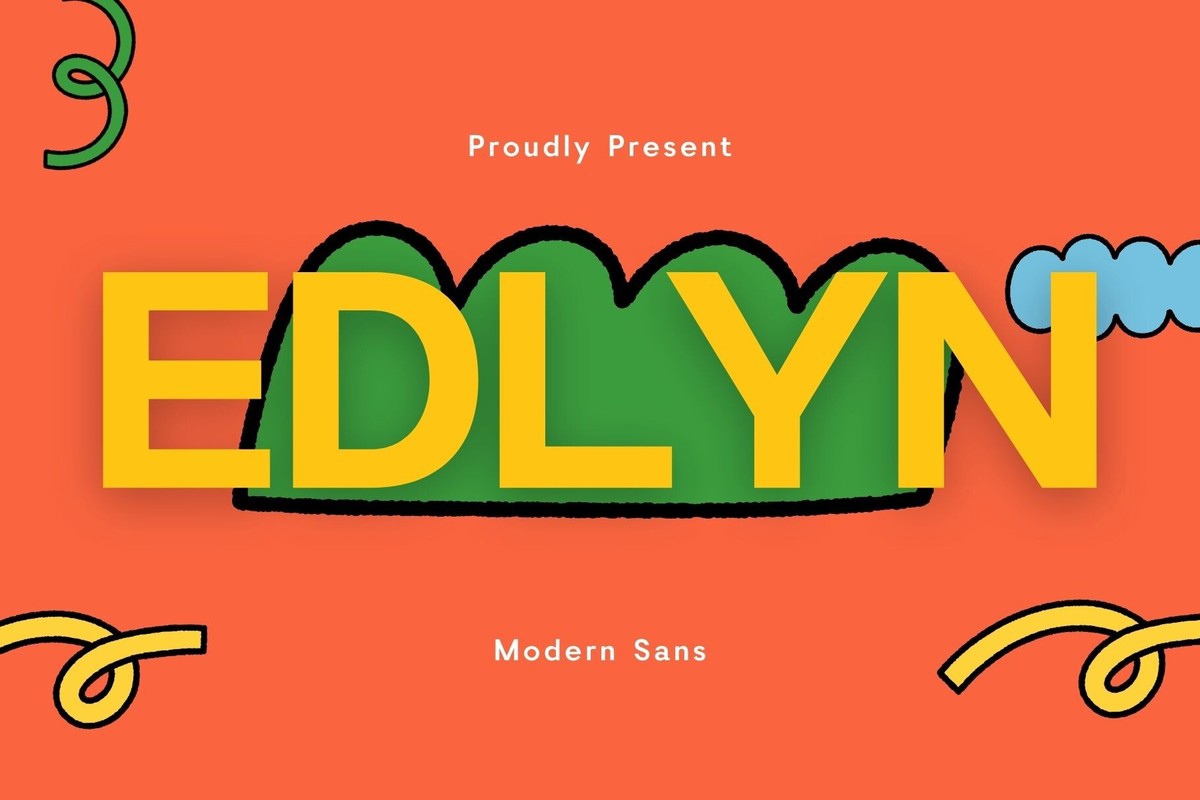 Edlyn Font preview