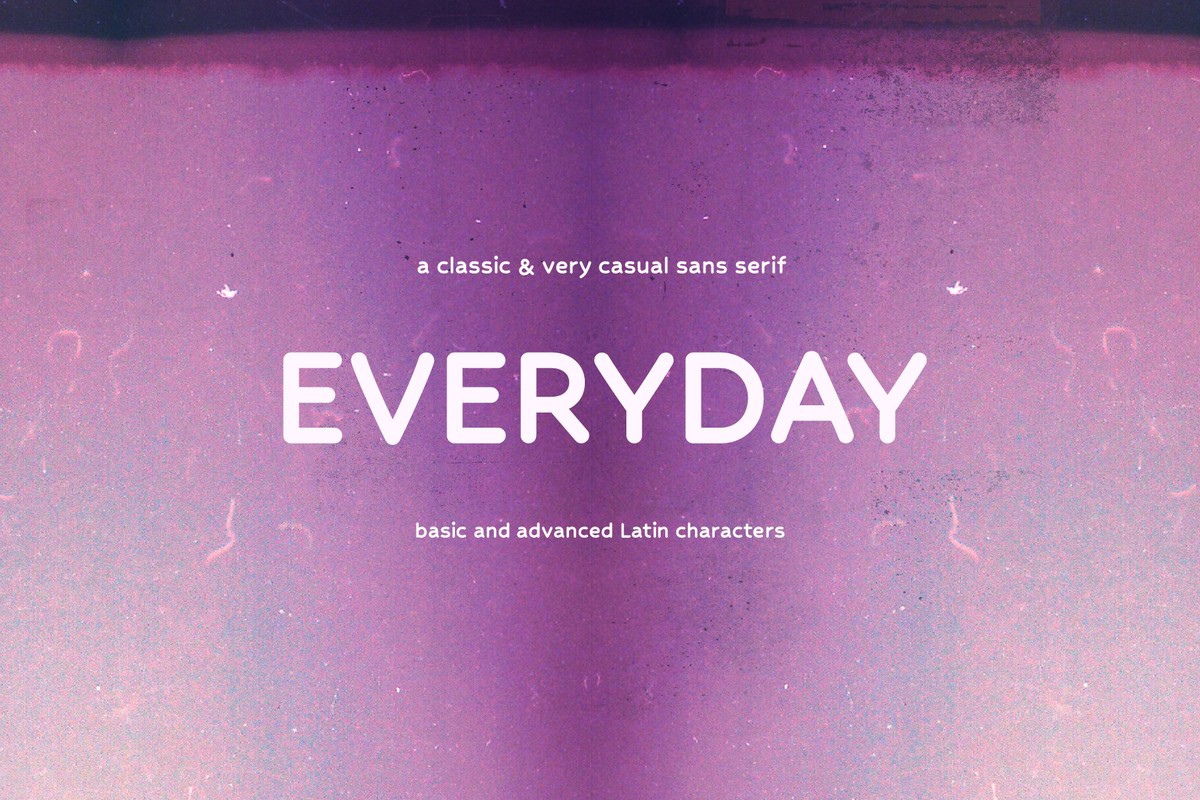 Everyday Font preview