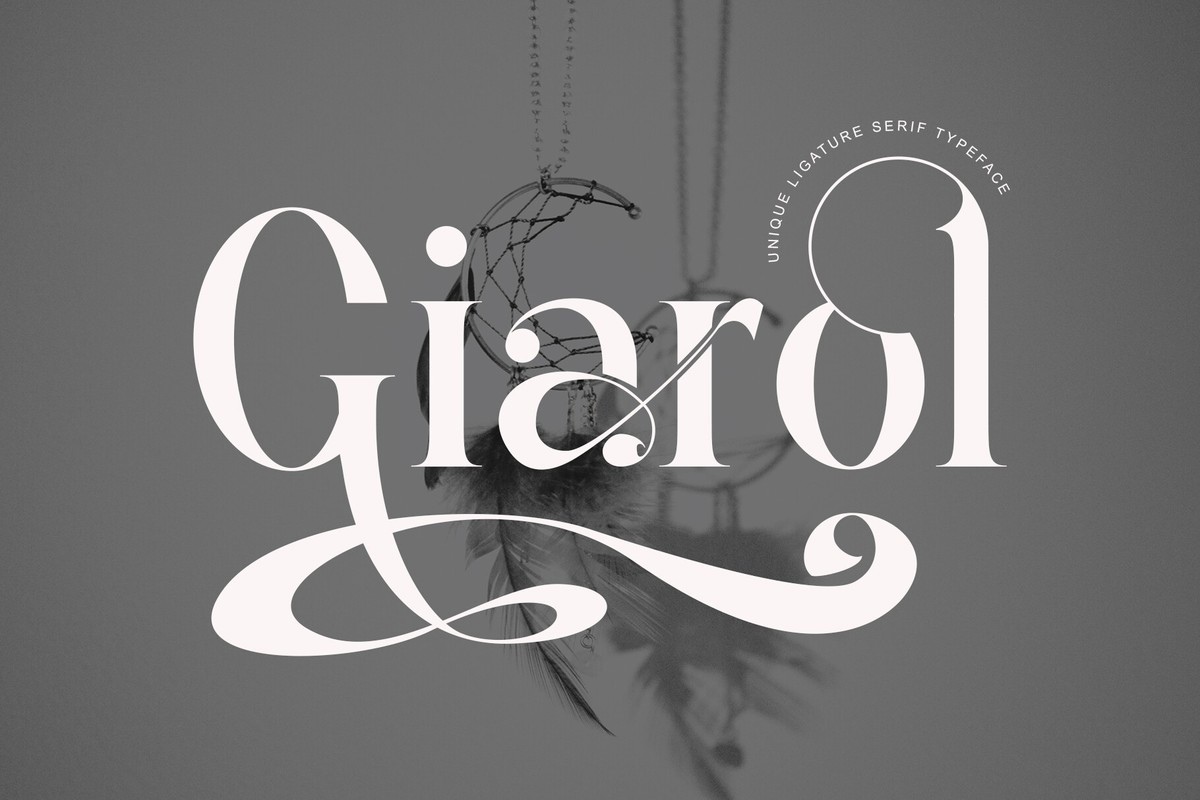 Giarol Font preview