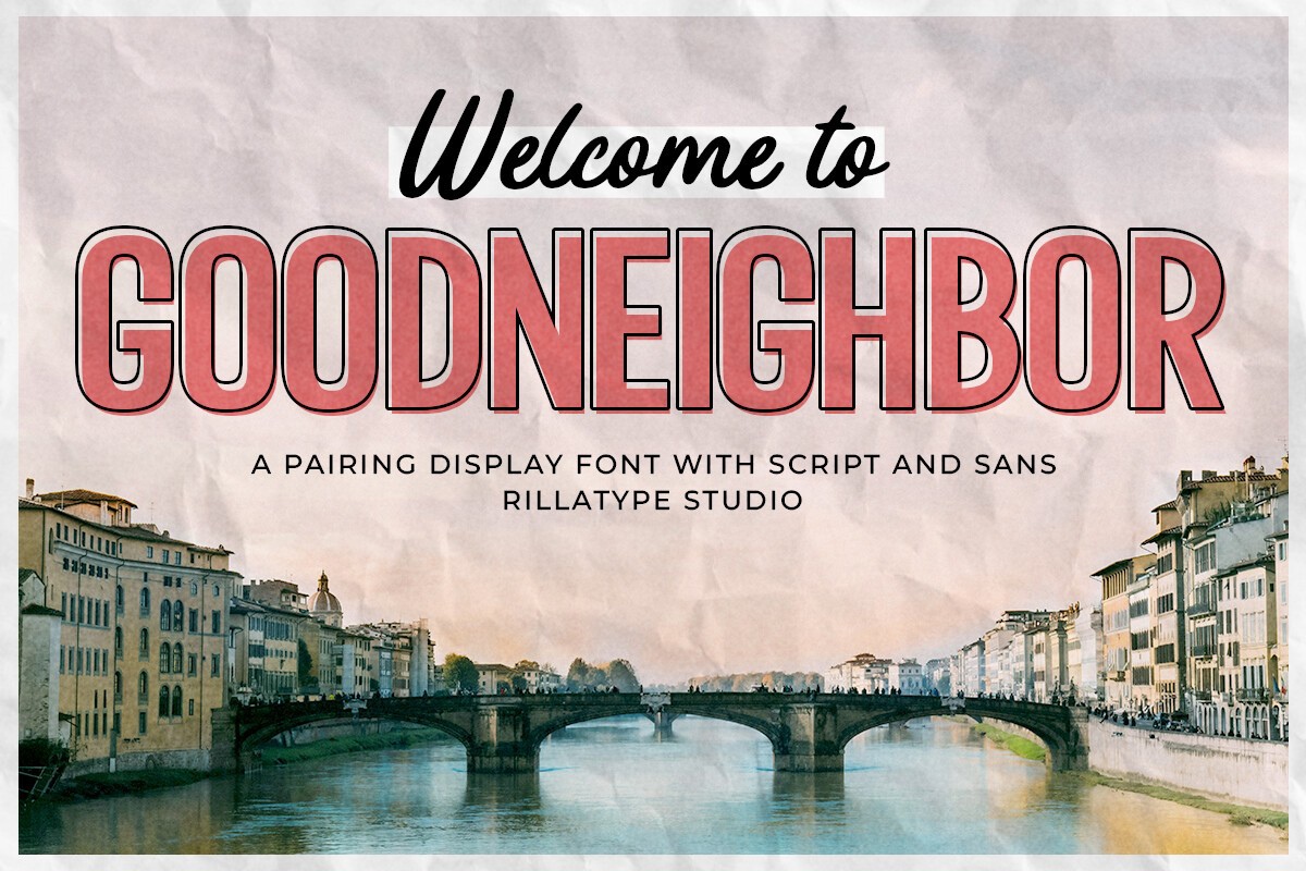 RT Goodneighbor Font preview