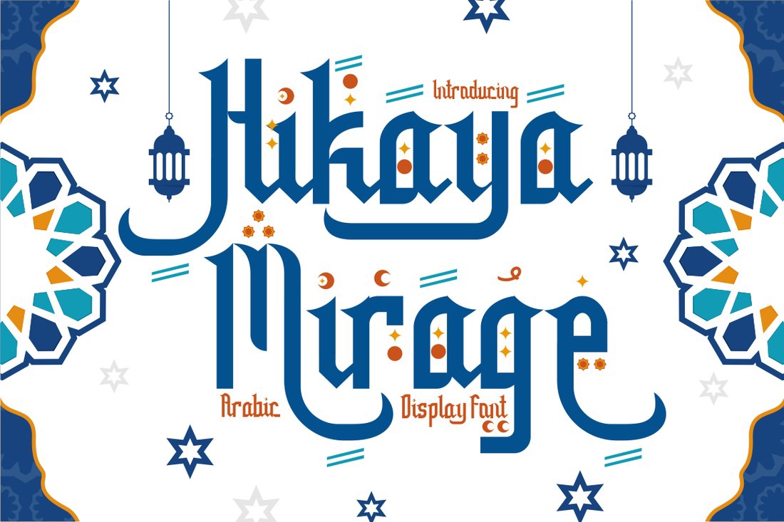 Hikaya Mirage Regular Font preview