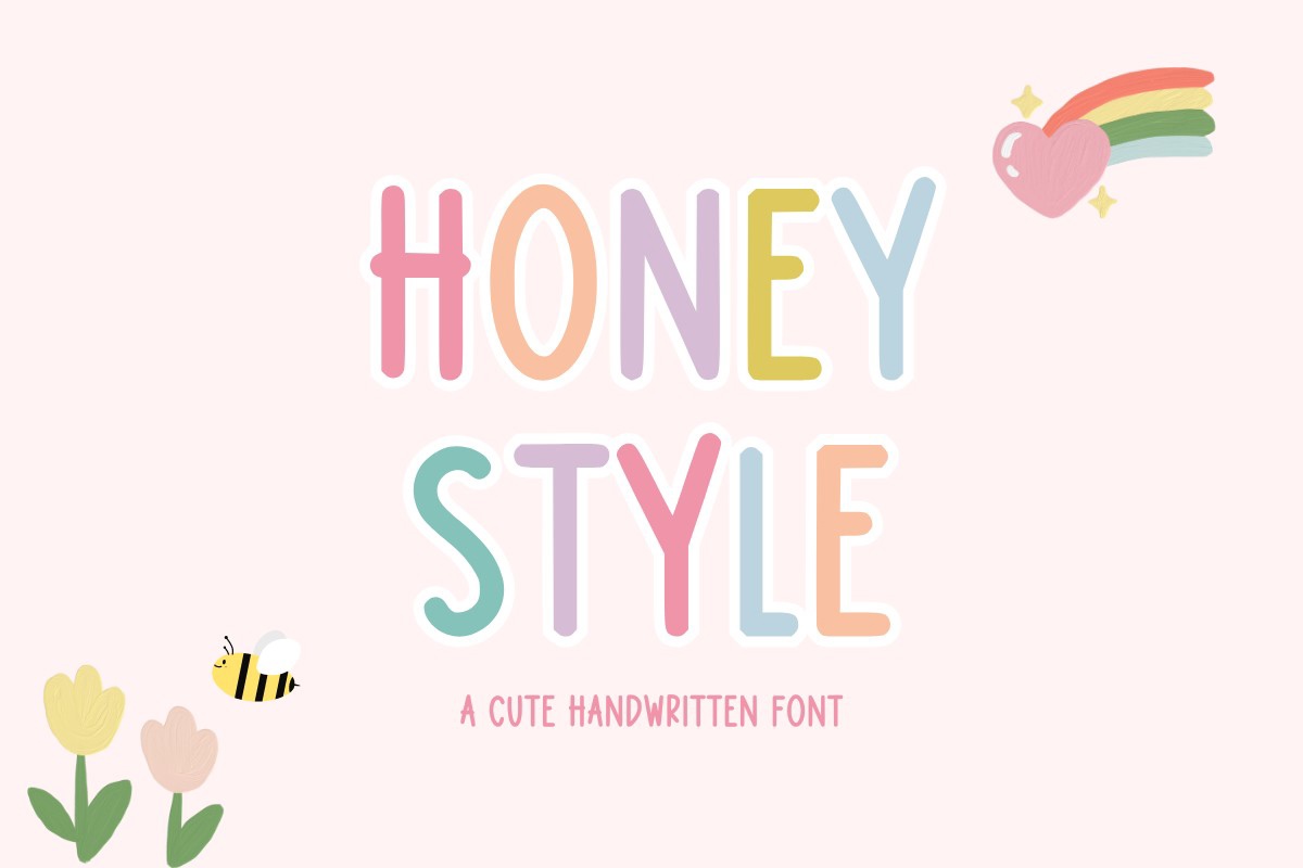 Honey Style Regular Font preview