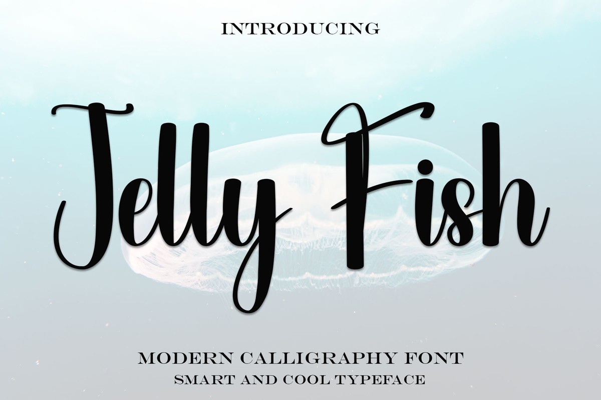 Jelly Fish Font preview