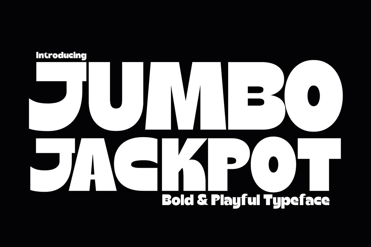 Jumbo Jackpot Font preview