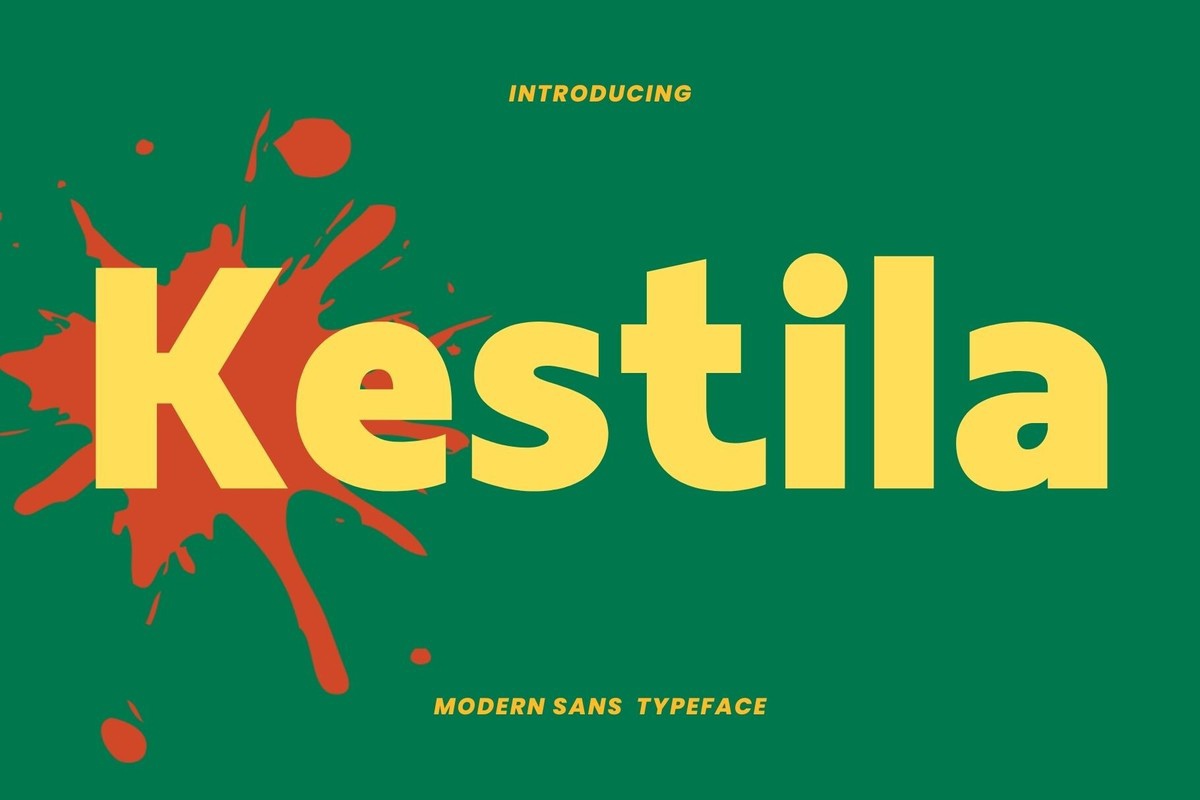 Kestila Font preview