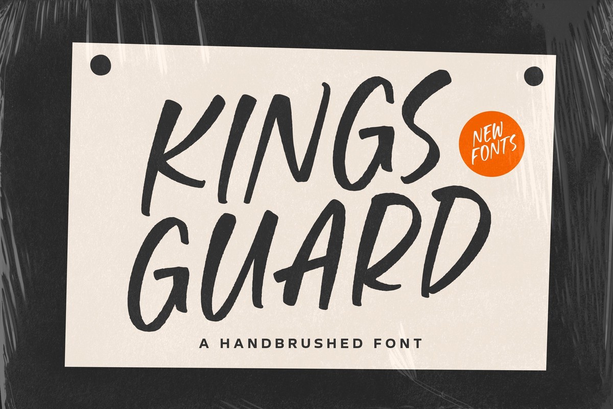 Kings Guard Regular Font preview