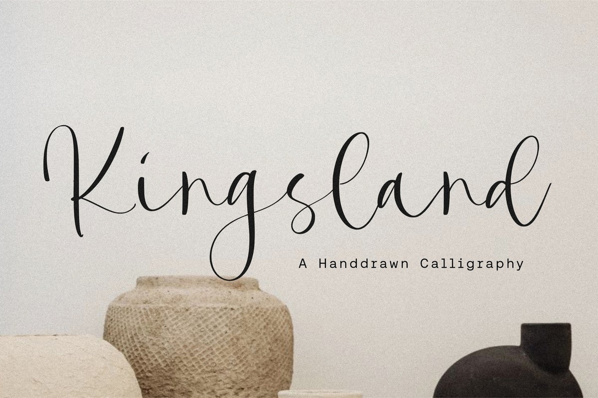 Kingsland Regular Font preview