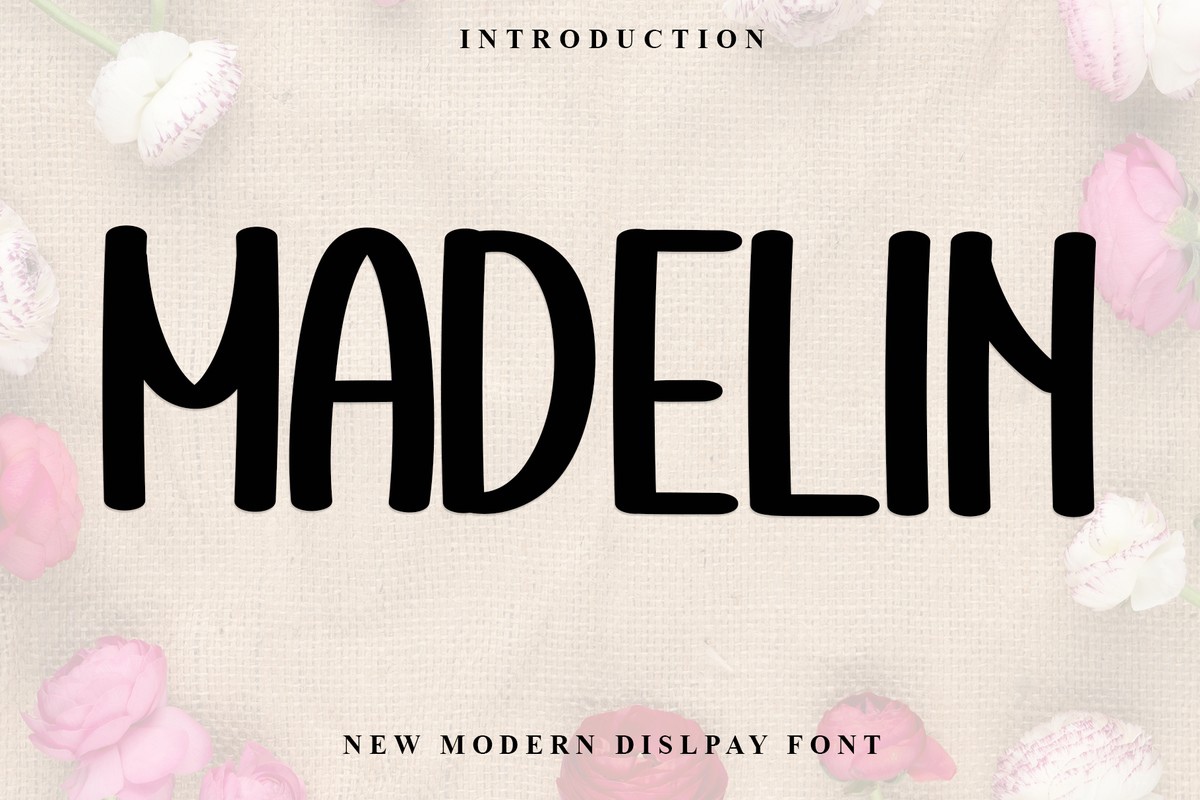 Madelin Regular Font preview