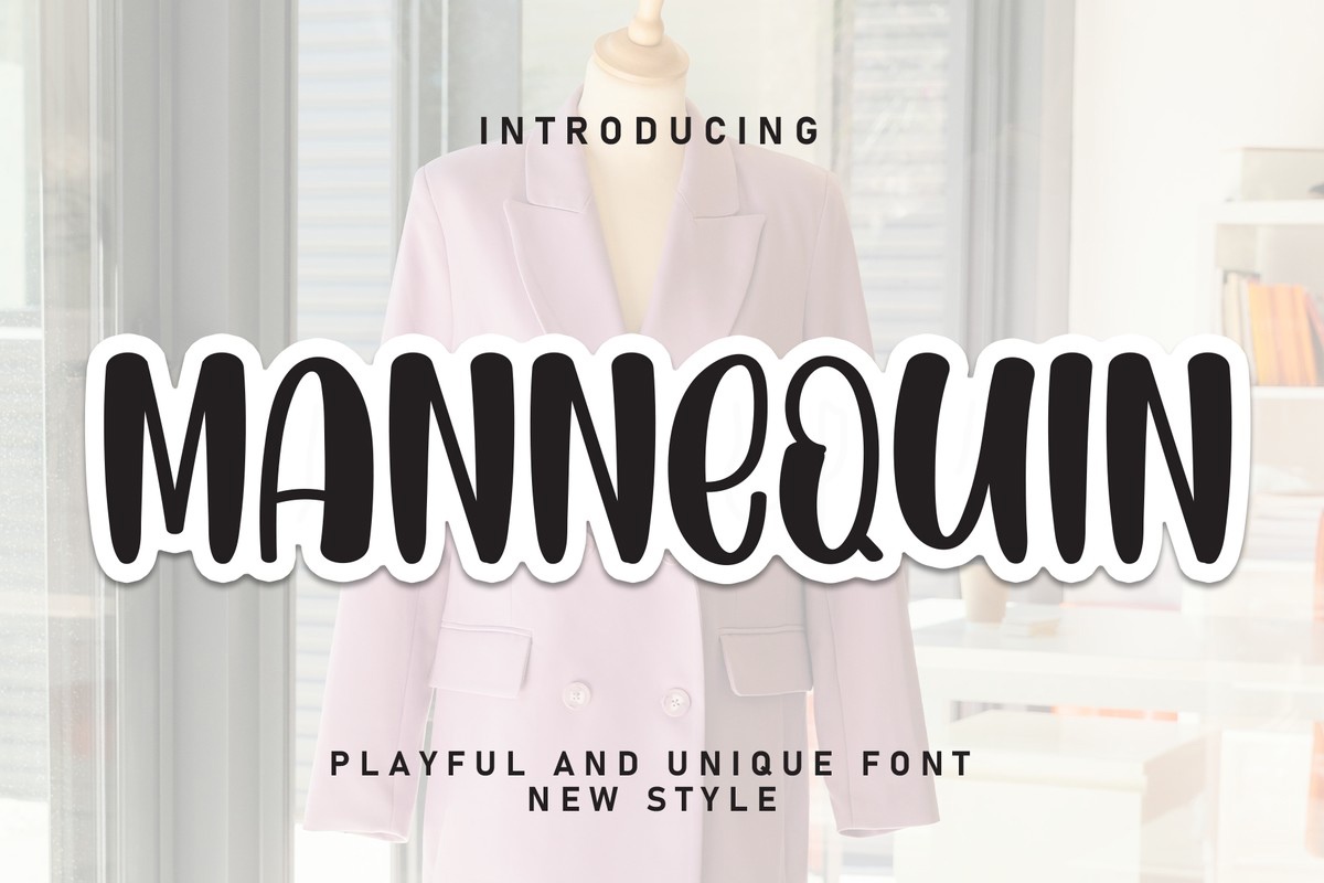 Mannequin Font preview