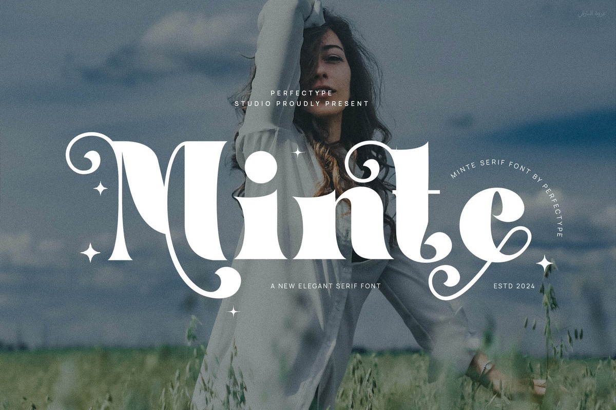 Minte Font preview