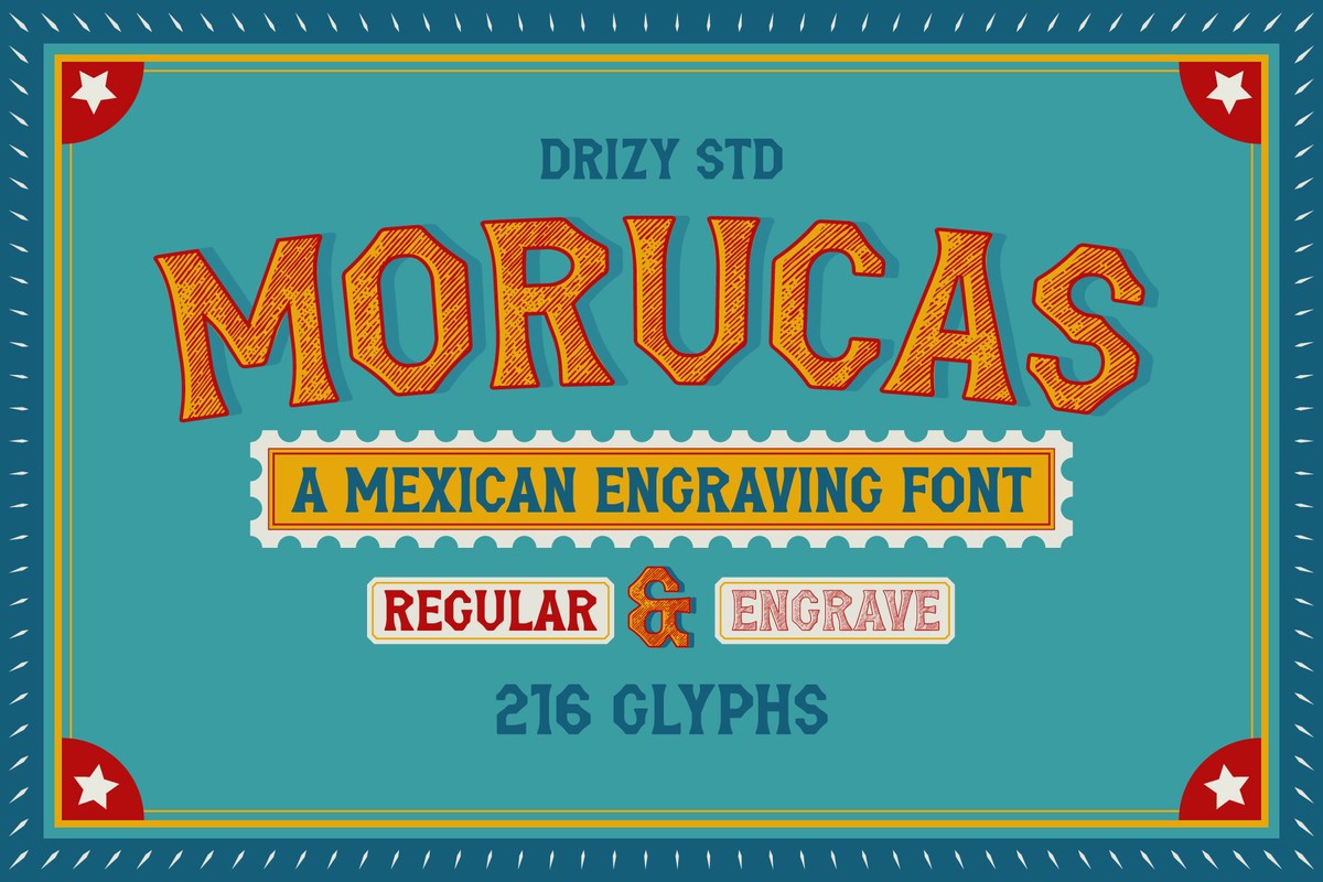 Morucas Font preview