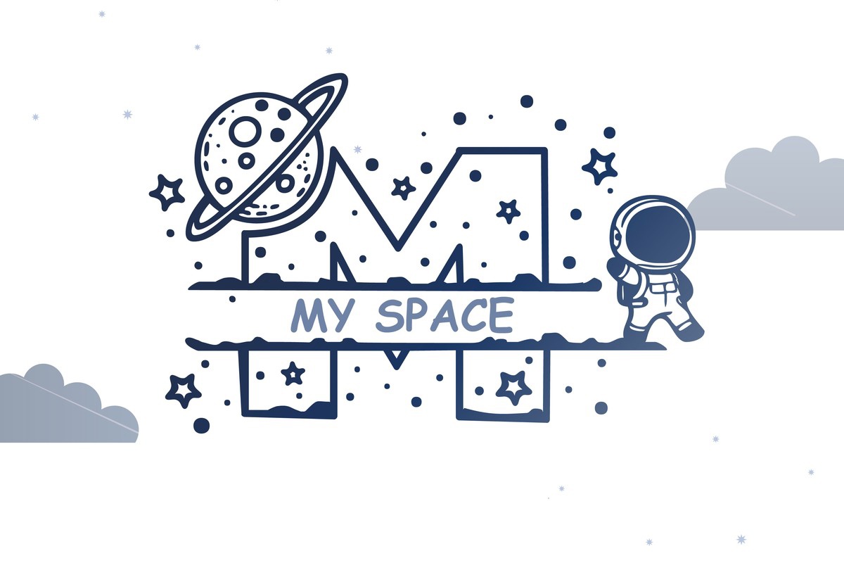 My Space Font preview