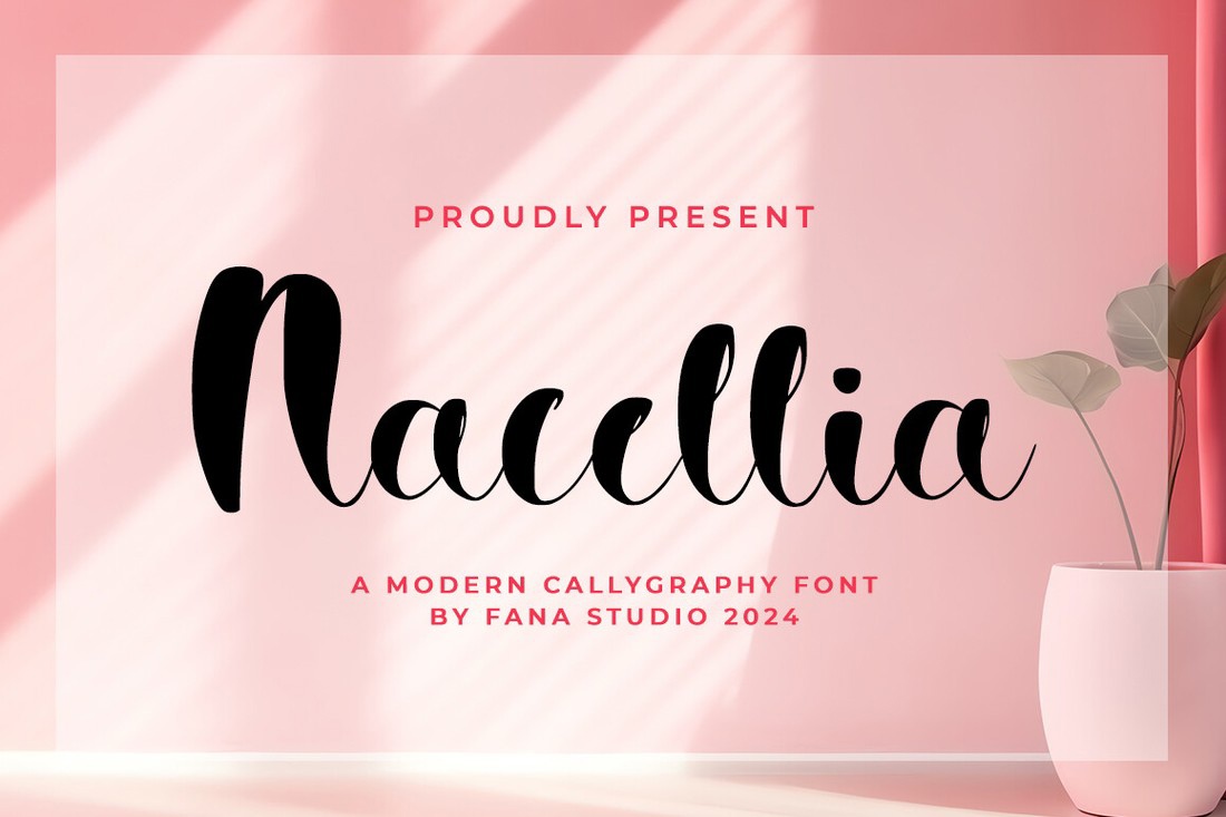 Nacellia Font preview