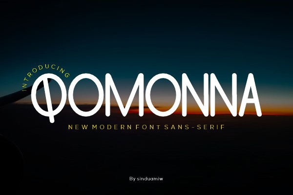 Qomonna Regular Font preview