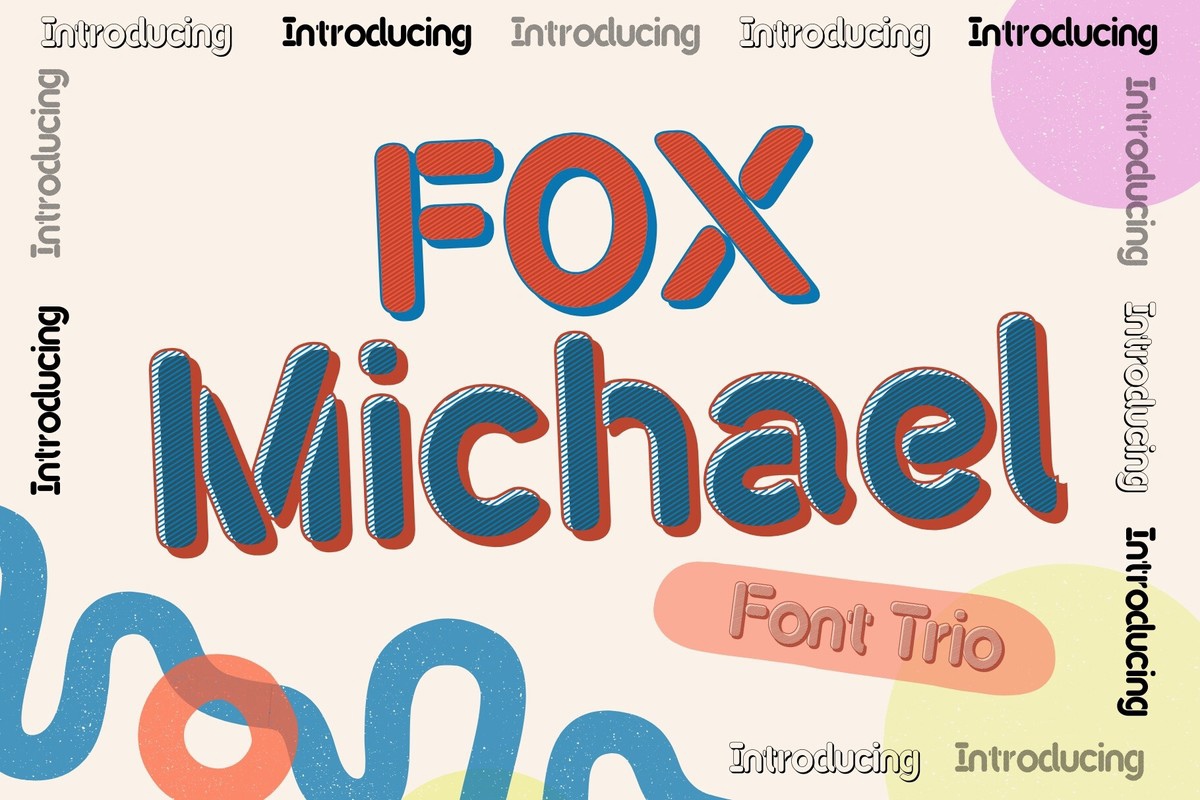 Fox Michael Font preview