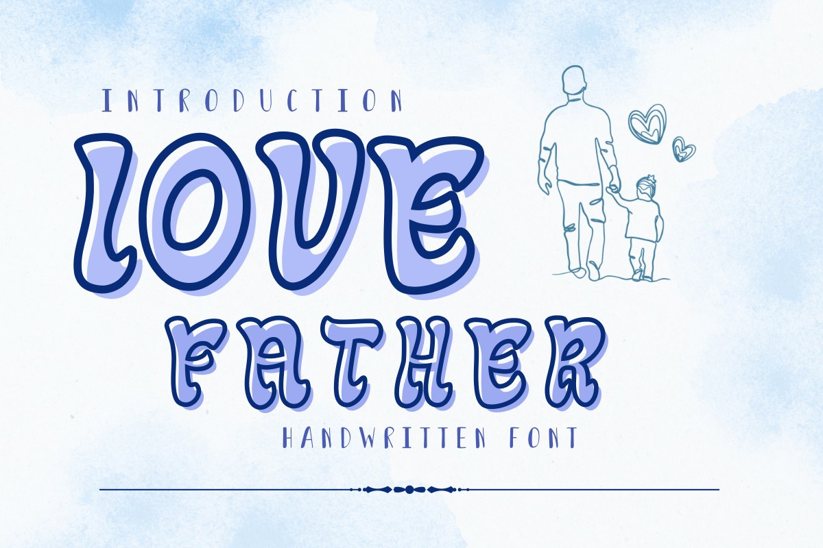 Love Father Font preview