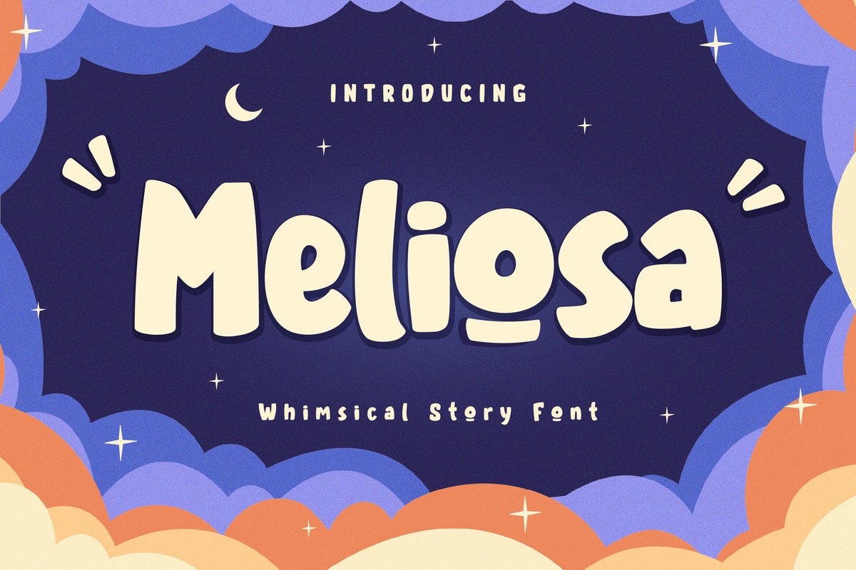 Meliosa Font preview