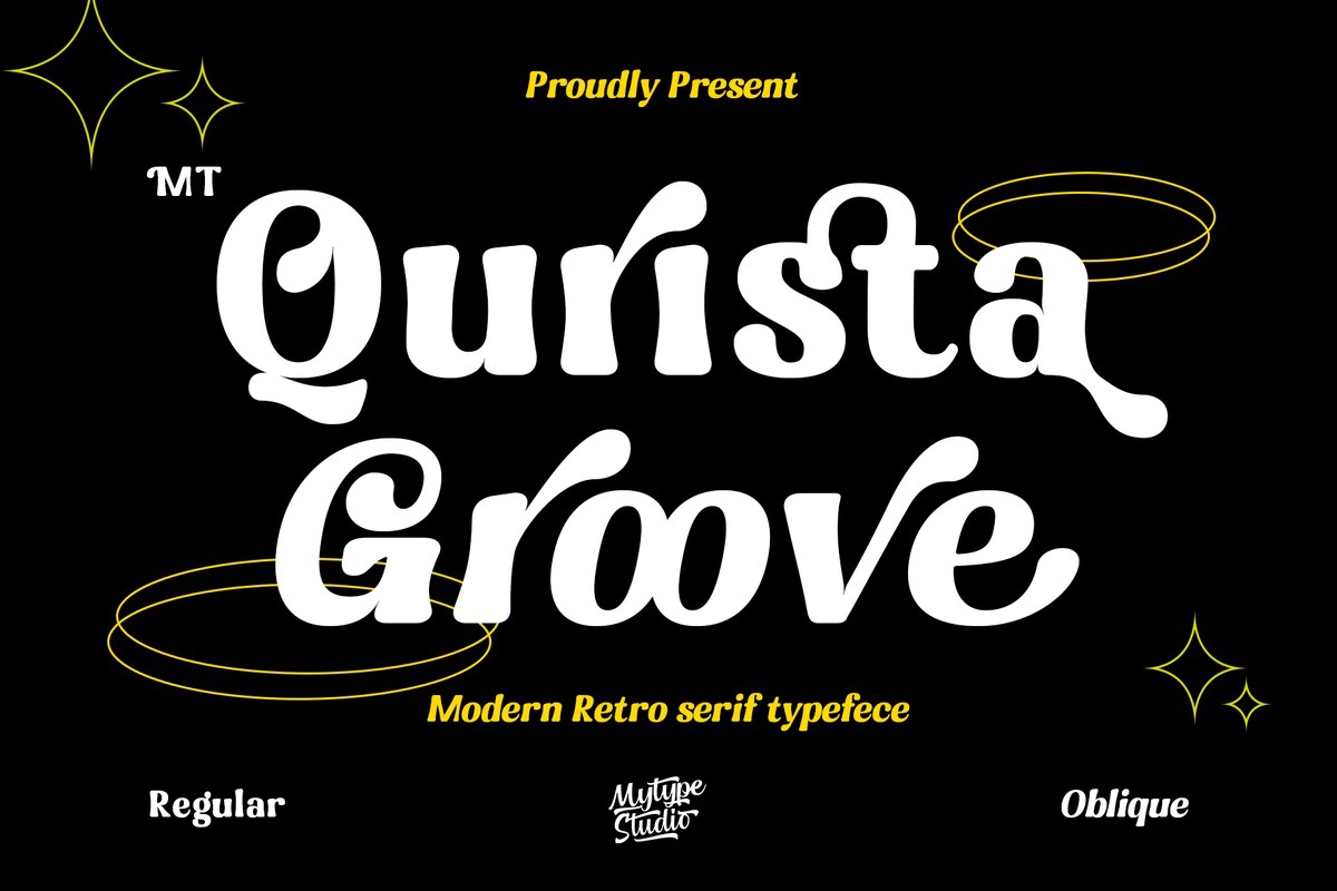 MT Qurista Groove Font preview