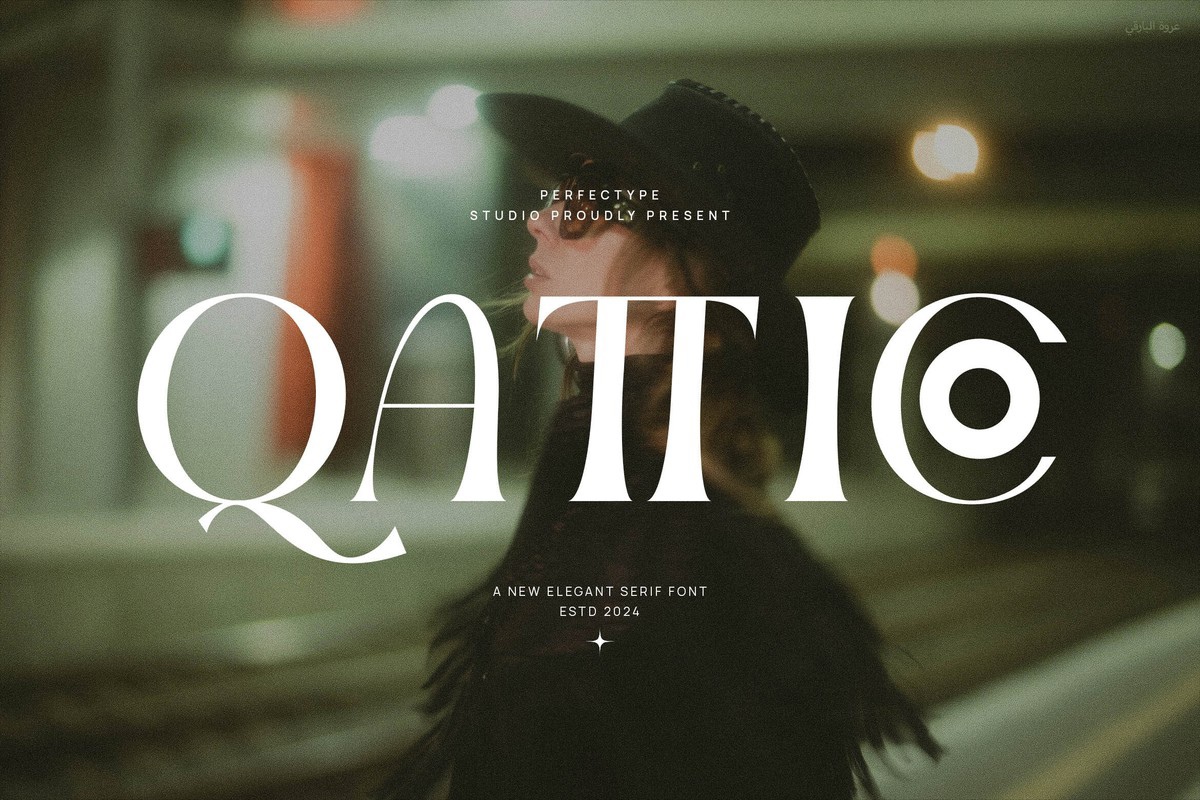 Qattico Font preview