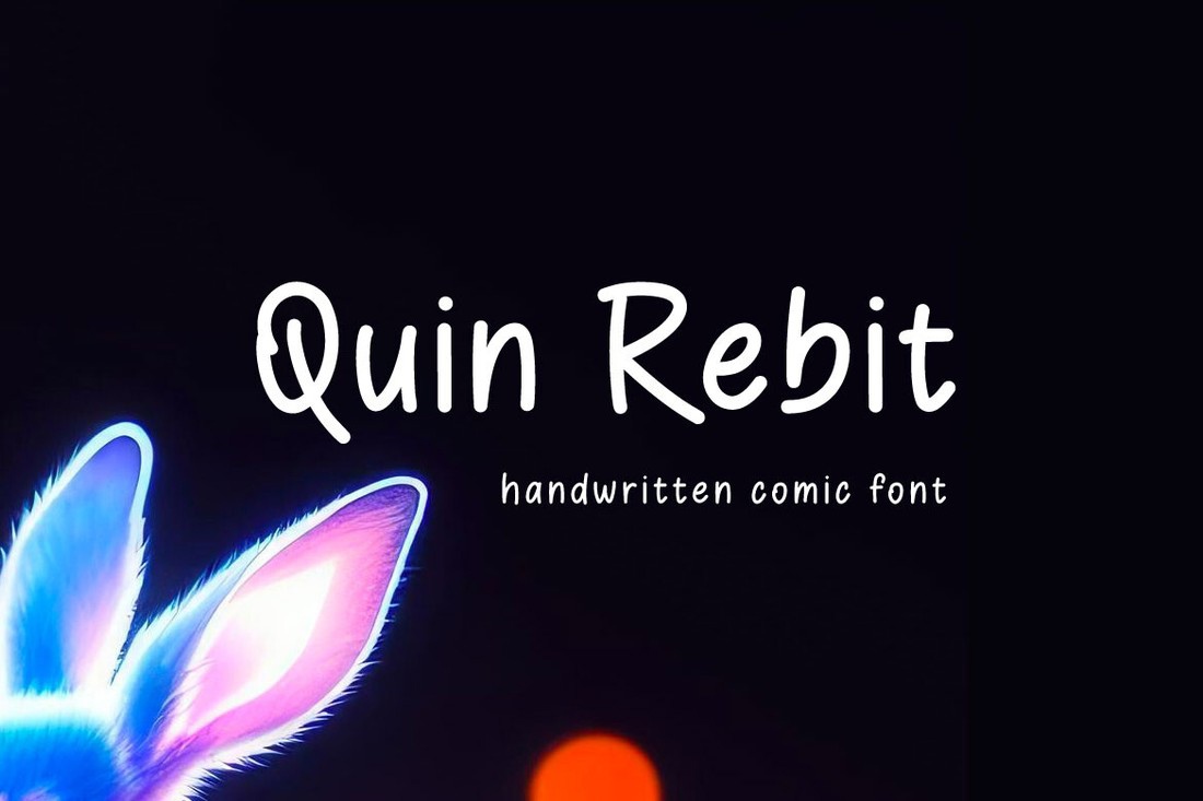 Quin Rebit Font preview