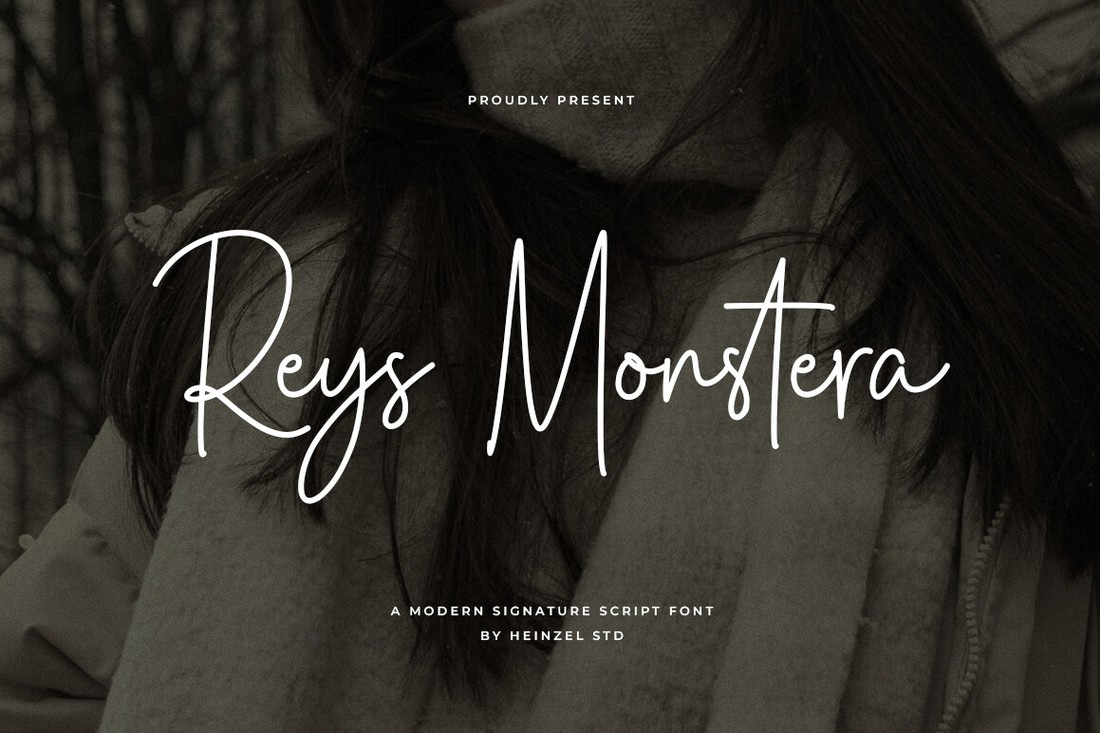 Reys Monstera Font preview