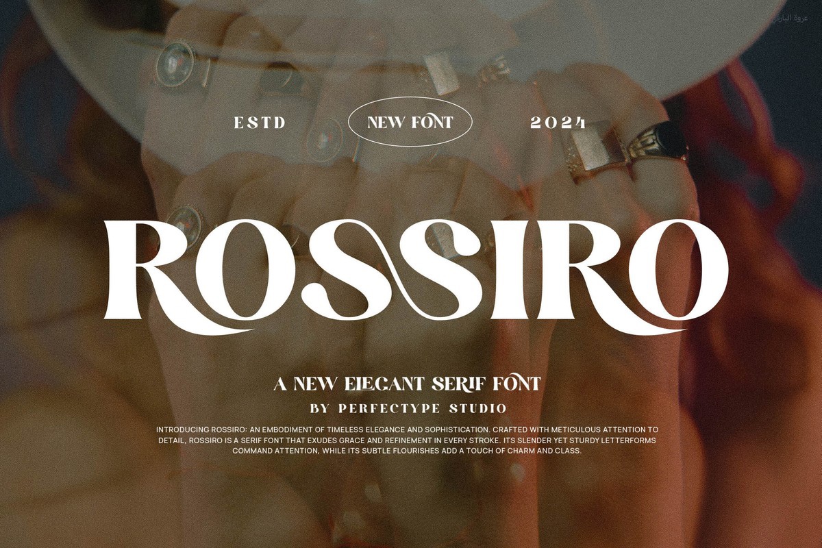 Rossiro Regular Font preview