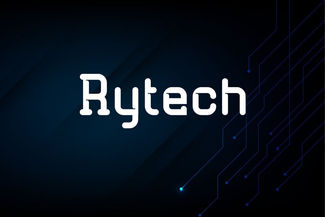 Rytech Regular Font preview