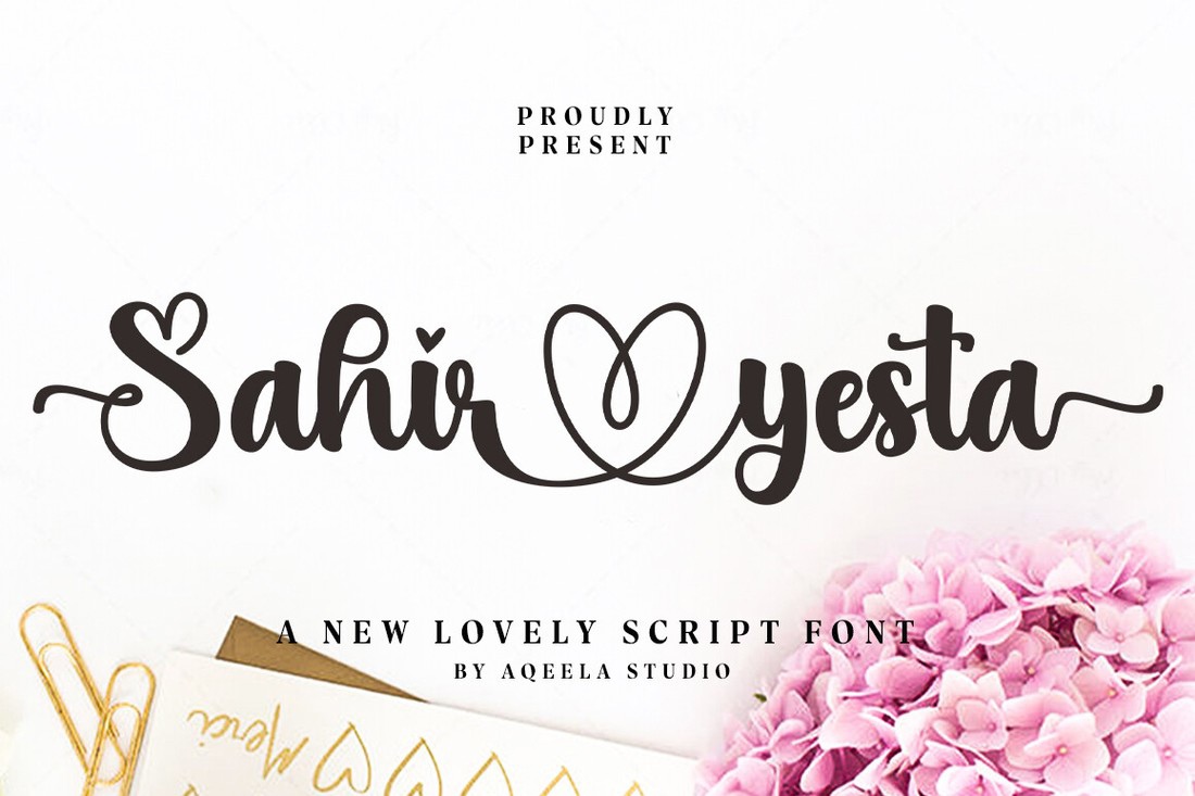 Sahir Yesta Font preview