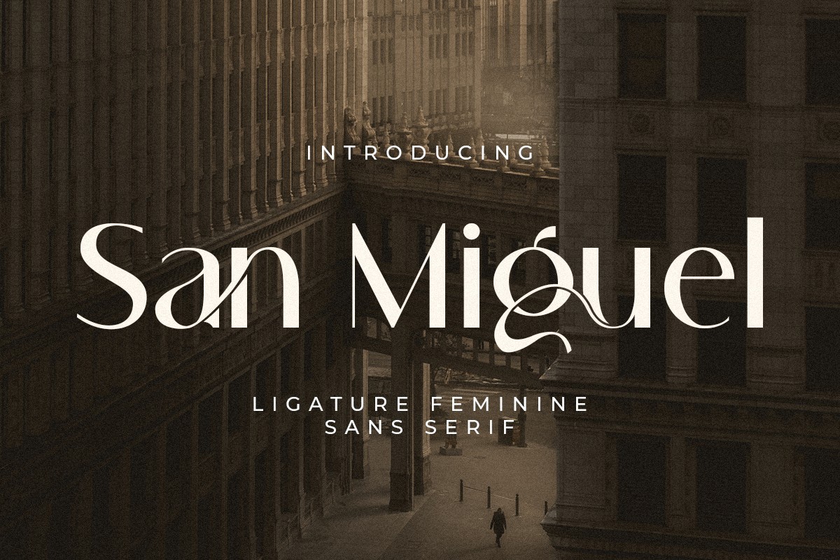 San Miguel Font preview