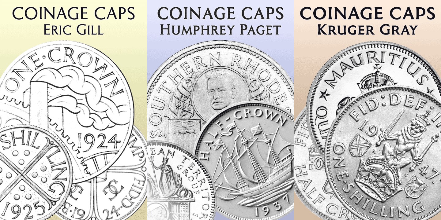 Coinage Caps Humphrey Paget Font preview