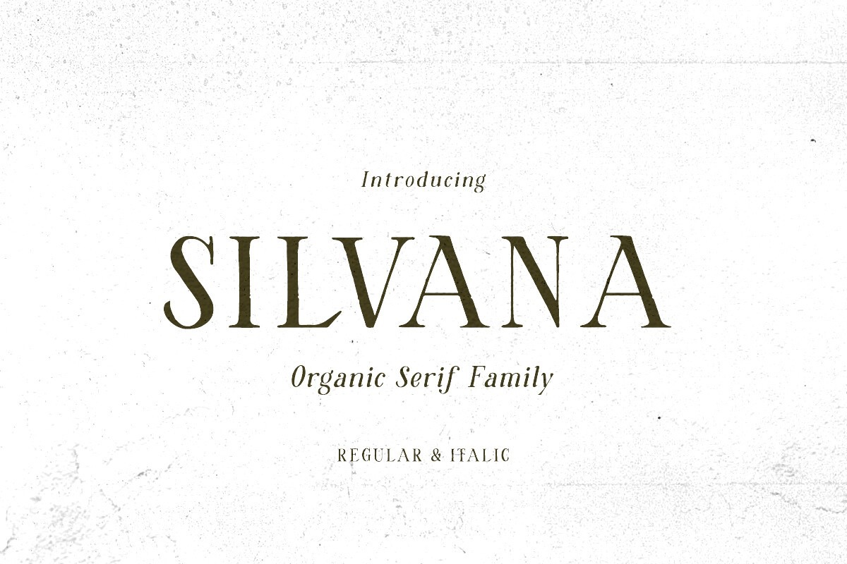 Silvana Font preview