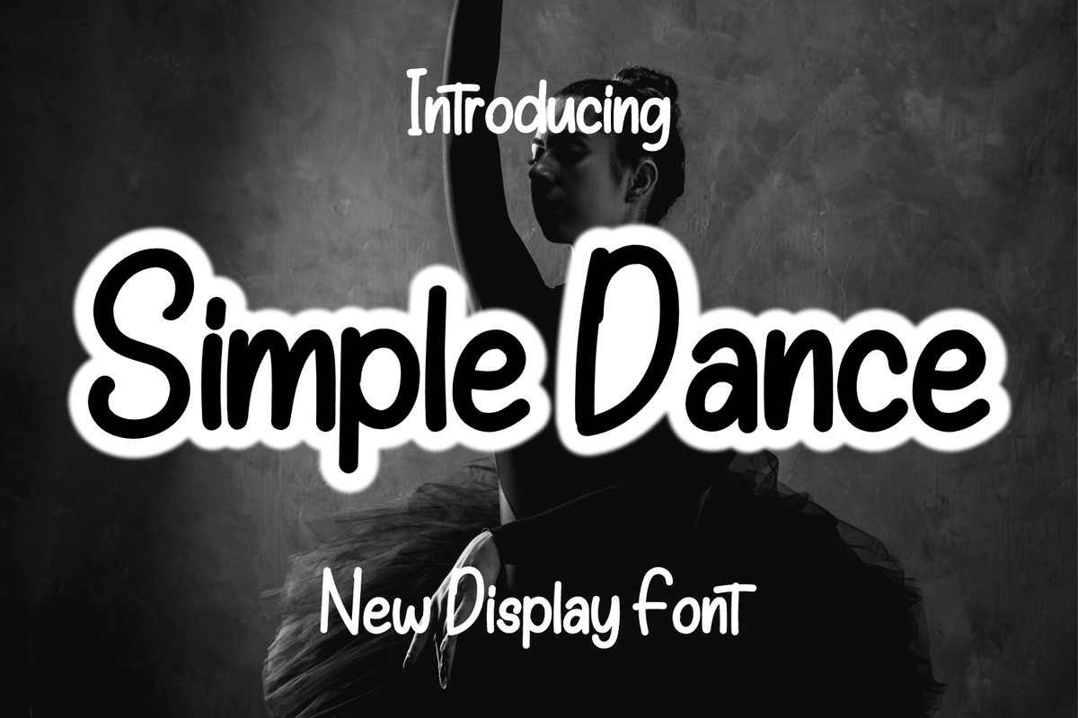 Simple Dance Font preview