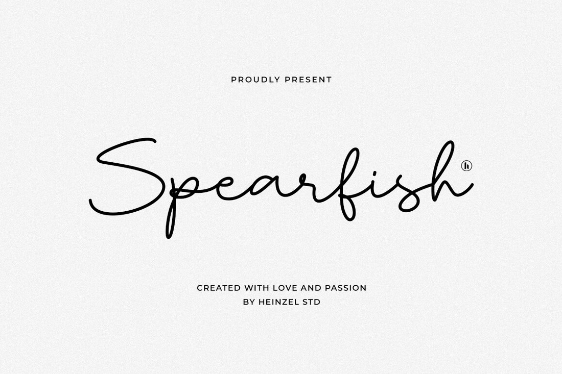 Spearfish Font preview