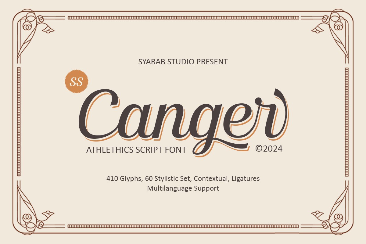 SS Changer Regular Font preview