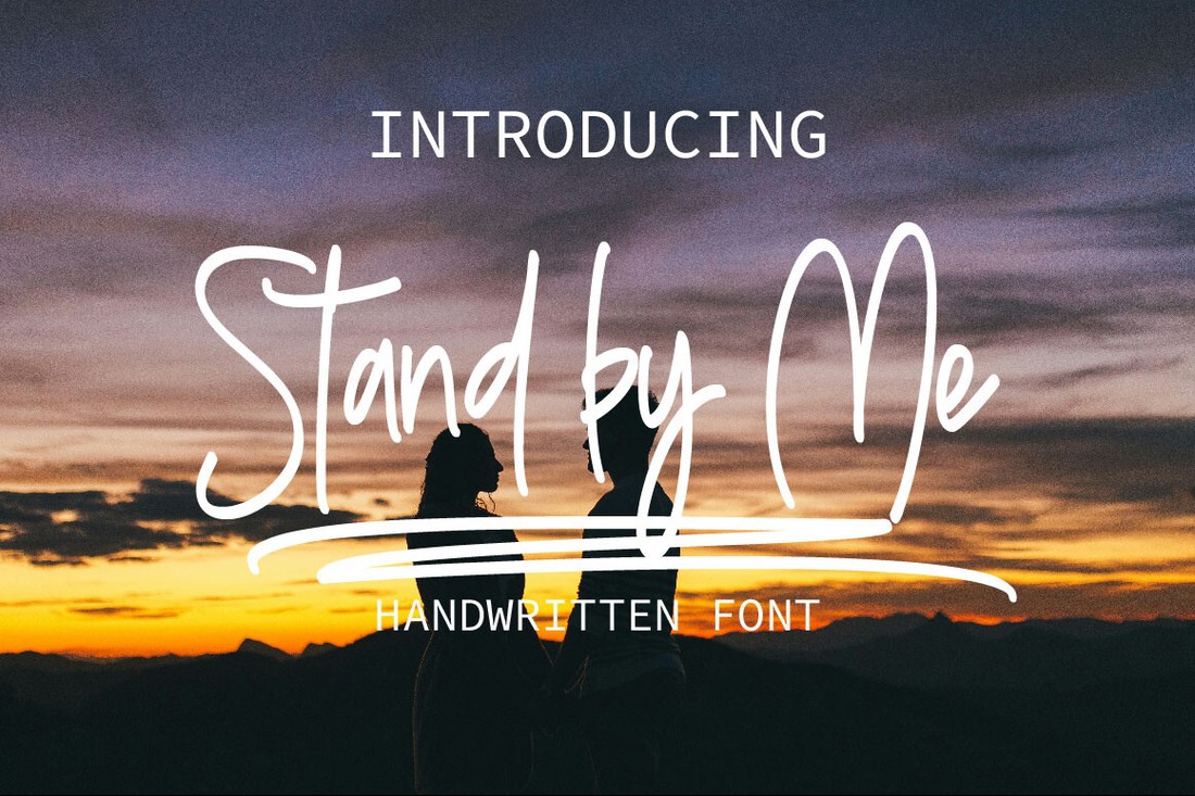 Stand by Me Regular Font preview