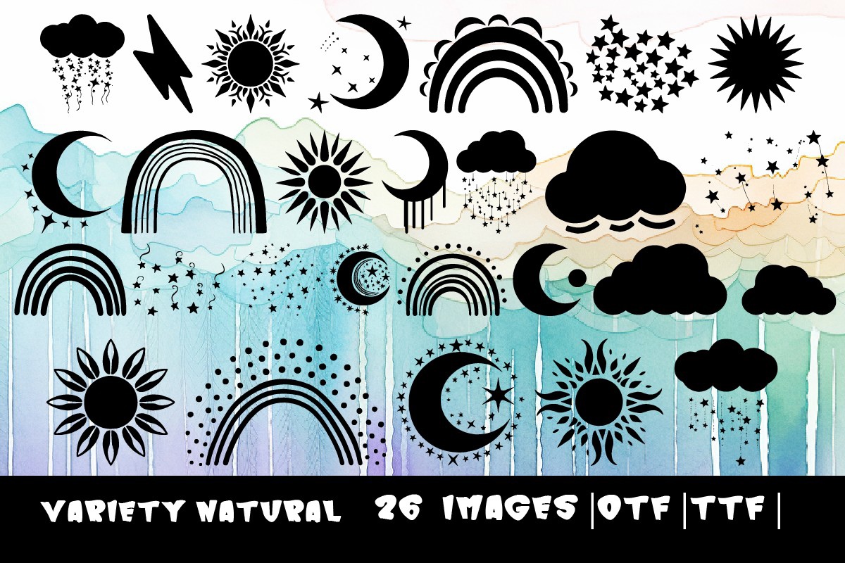 Variety Natural Font preview