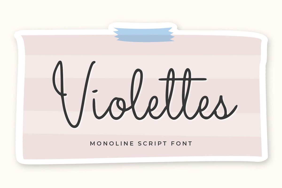 Violette Font preview