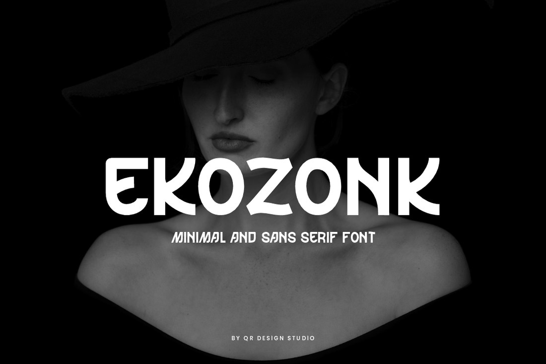 Ekozonk Font preview