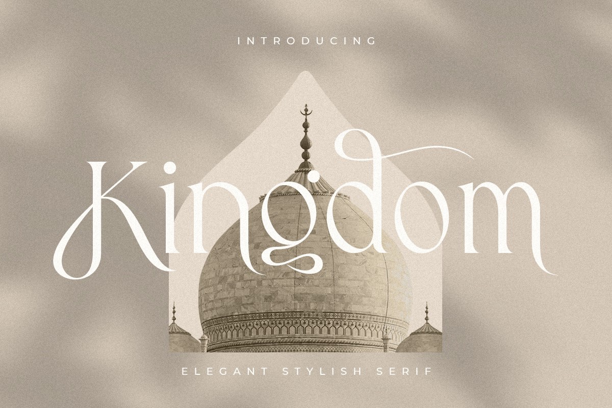 Kingdom Font preview